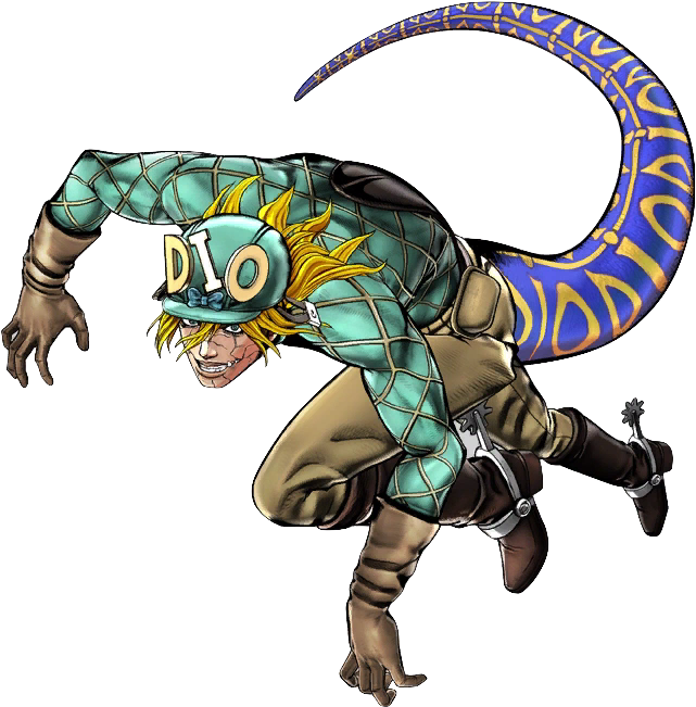 Diego Brando - Hol Horse Steel Ball Run (653x662), Png Download