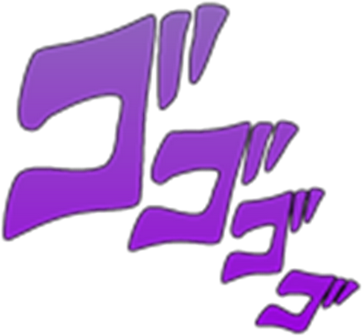 Stock Dio Brando S Bizarre Adventure Josuke Higashikata - Jojo's Bizarre Adventure Text (530x530), Png Download