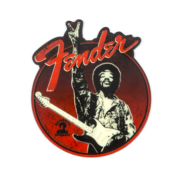 Fender Jimi Hendrix Peace Sign Magnet - Jimi Hendrix Peace Fender (350x350), Png Download