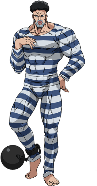 No Caption Provided - Pretty Pretty Prisoner One Punch Man (400x670), Png Download