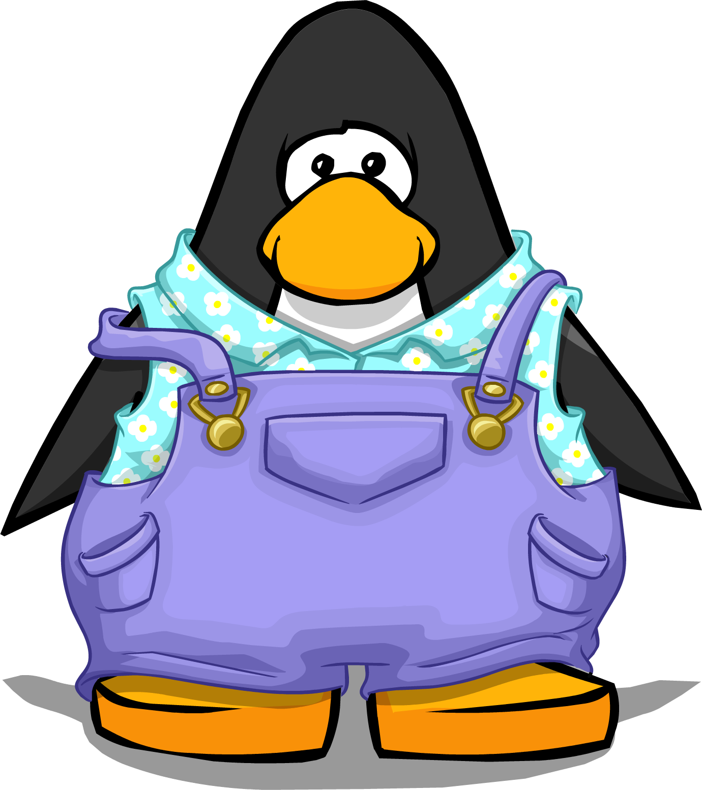 Daisies And Denim Pc - Club Penguin Blue Tux (1380x1554), Png Download