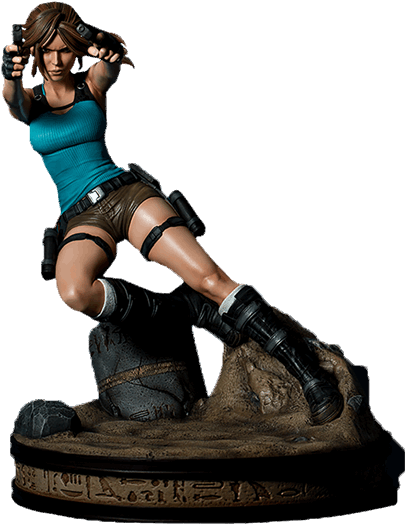 Tomb Raider Temple Of Osiris Statue (600x600), Png Download