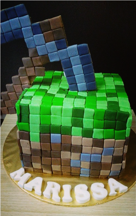 Where To Order A Minecraft Cake In Klang Valley - Minecraft Cakes (720x720), Png Download