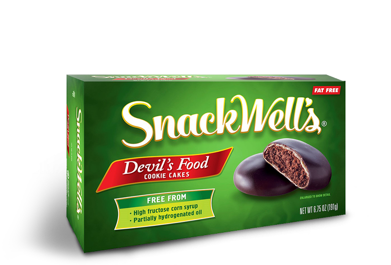 Slide - Getpropertyvalue - Snack Well's Cookie Cakes, Devil's Food - 6.75 Oz Box (1024x571), Png Download