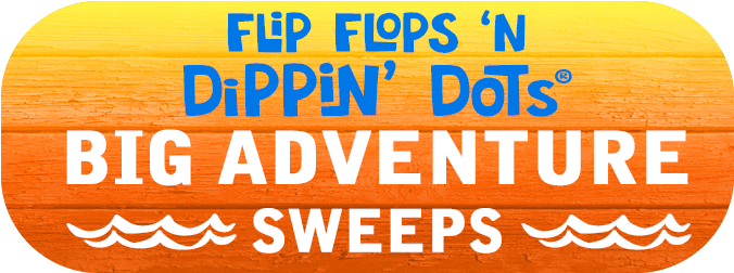 Flip Flops Header For Pg 686×258 - Dippin' Dots (686x258), Png Download