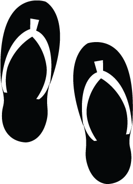 Beach Footwear - Shoe (800x800), Png Download