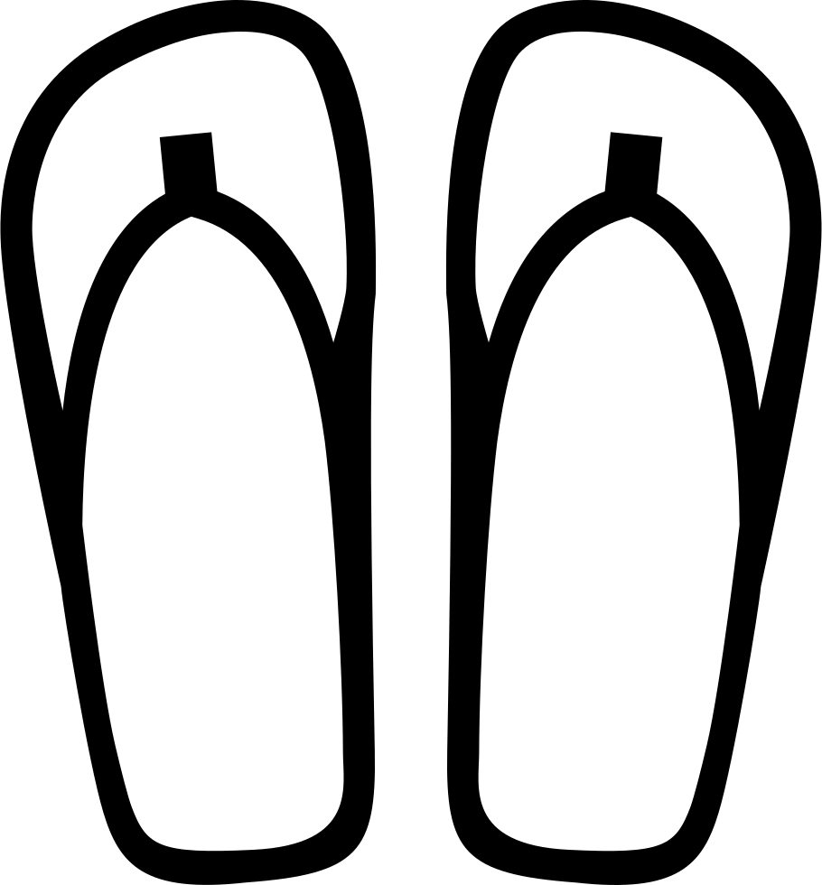 Flip Flops - - Flip-flops (910x980), Png Download