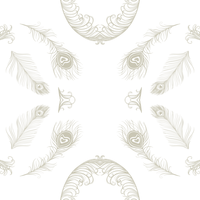 3drose Llc 8 X 8 X 0.25 Inches Mouse Pad, Peacock Feathers (800x800), Png Download