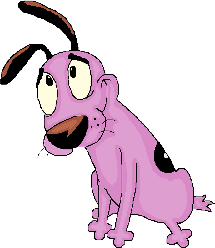 More Like Courage, The Cowardly Dog By Imperial1722 - Cn Courage The Cowardly Dog Png (700x807), Png Download
