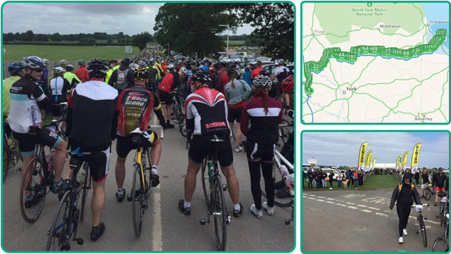 Great Yorkshire Bike Ride - Duathlon (735x378), Png Download