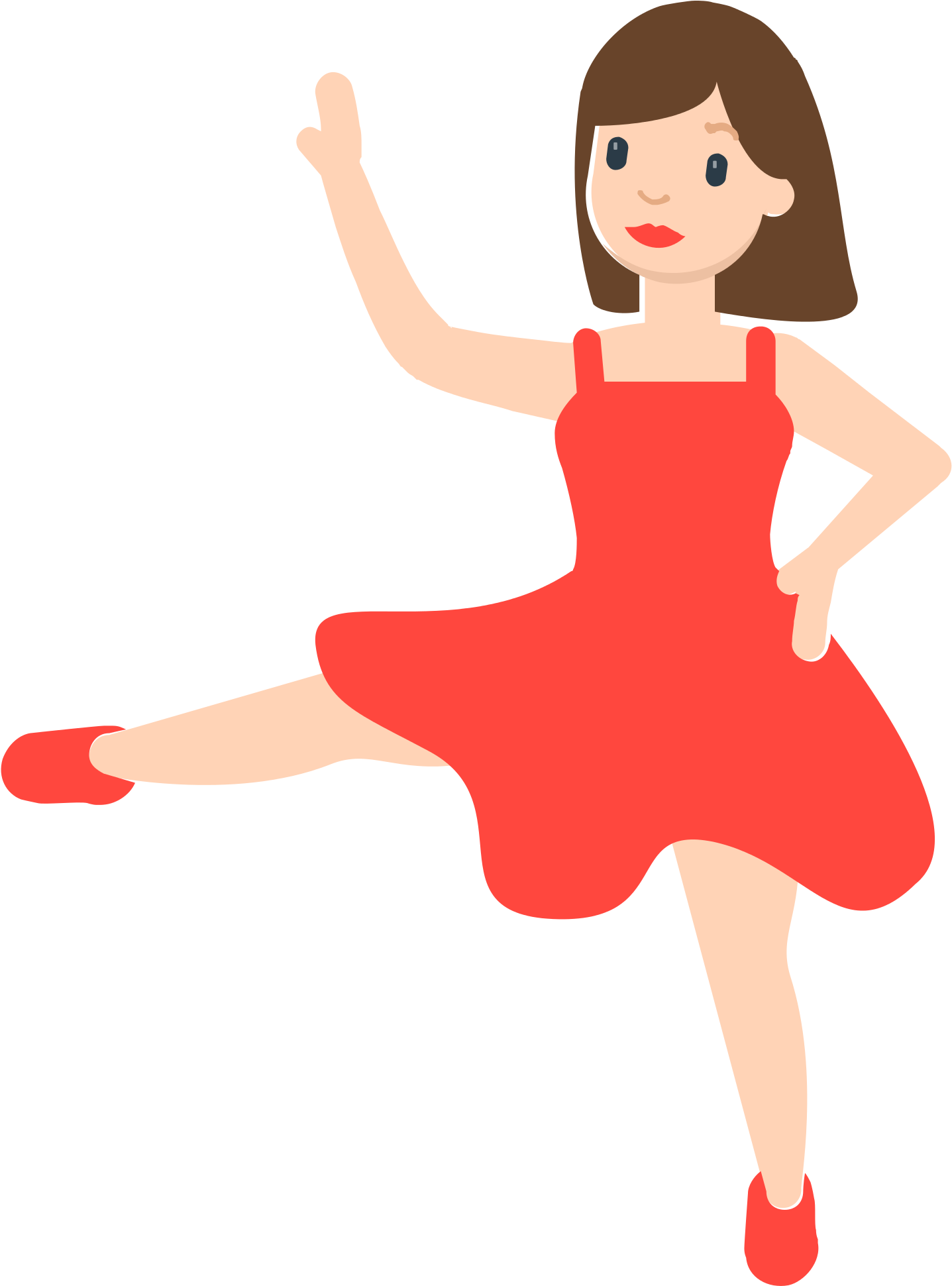 Open - Dancing Emoji Transparent Background (2000x2000), Png Download