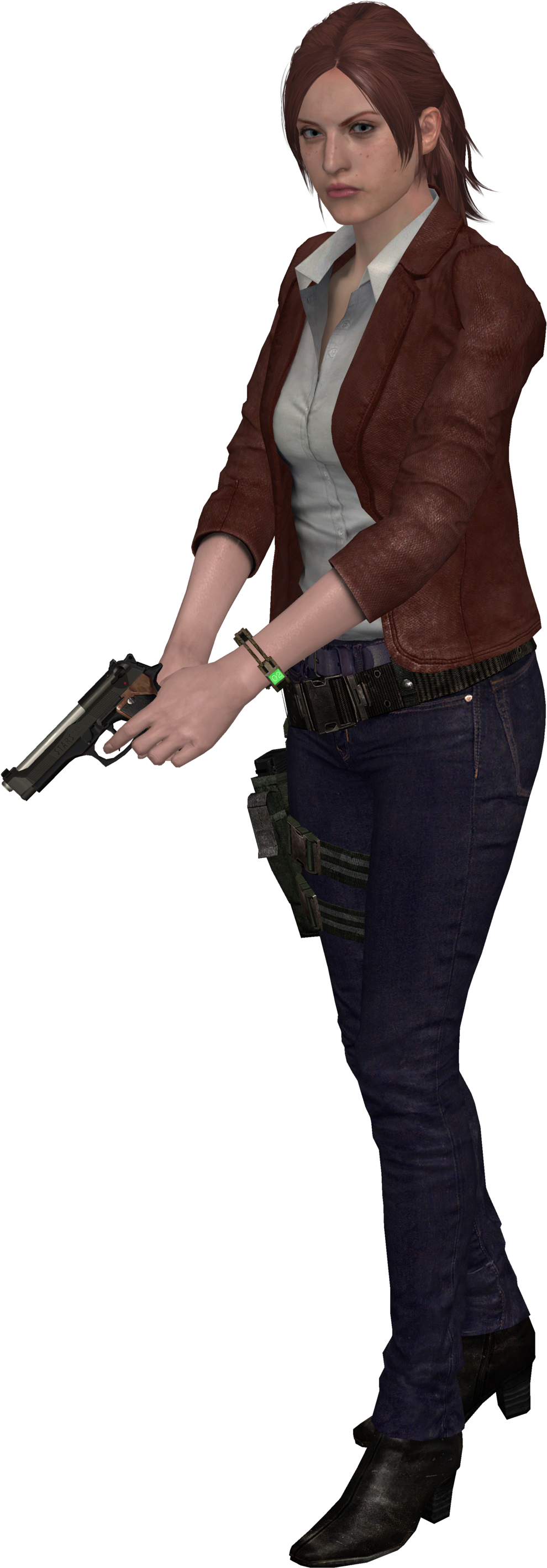 Claire Resident Evil Png (1024x2863), Png Download