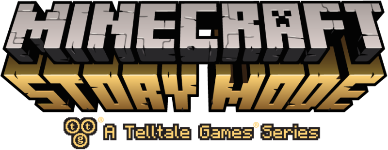 The Fun Continues With Minecraft - Minecraft: Story Mode (800x310), Png Download