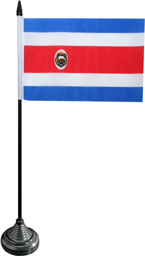Costa Rica Table Flag - Puerto Rico (1500x1176), Png Download