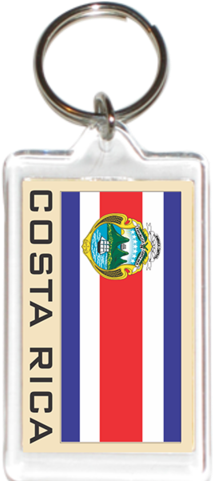 Costa Rica Acrylic Key Holders - Costa Rica Refrigerator Fridge Magnets (480x480), Png Download