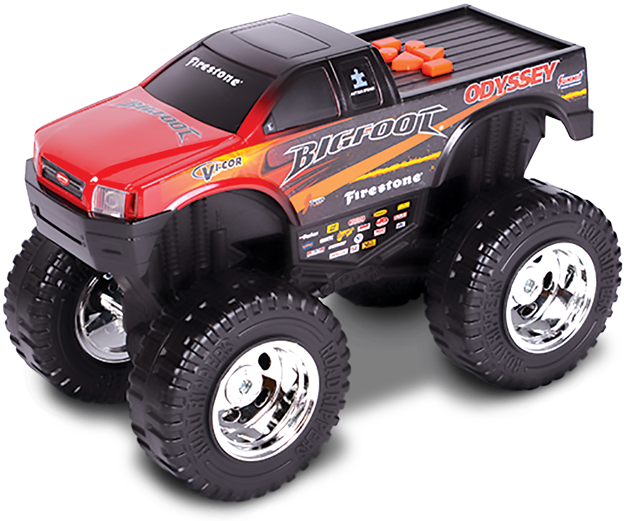 Road Rippers 10" Monster Truck Motorized Vehicle - (1002x672), Png Download