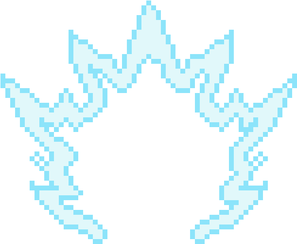 Goku Aura - Blue Aura Pixel Png (670x560), Png Download