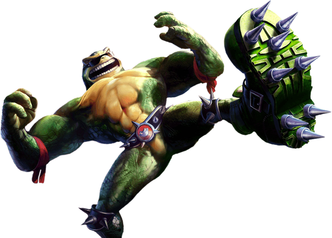 Rash - Rash Killer Instinct Png (1129x811), Png Download