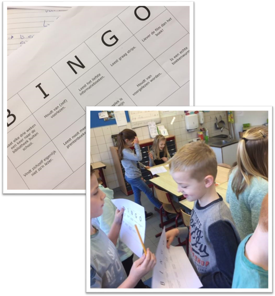 Leerlingen Komen Met Deze Bingo Meer Over Elkaars Leesgedrag - Student (905x975), Png Download