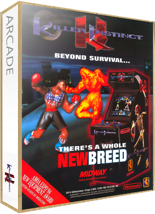 Killer Instinct - Killer Instinct 1 E 2 Arcade (665x907), Png Download