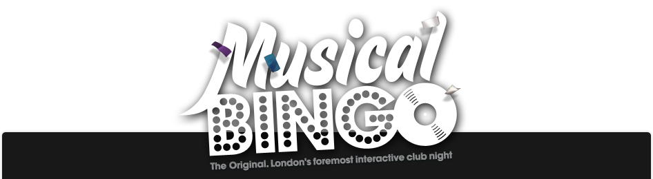 Musical Bingo London's Foremost Interactive Club Night - Music Bingo Logo (946x260), Png Download