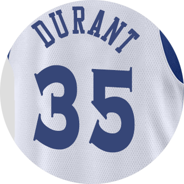 Golden State Warriors Kevin Durant - Camiseta De Kevin Durant (360x360), Png Download