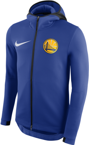 Nike Therma Flex Showtime Nba Hoodie Golden State Warriors - Golden State Warriors Jacket 2018 (600x600), Png Download