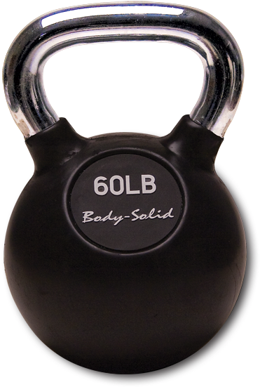 Kbc60 Premium Kettlebells - Body Solid 55lb Premium Kettlebell (600x600), Png Download