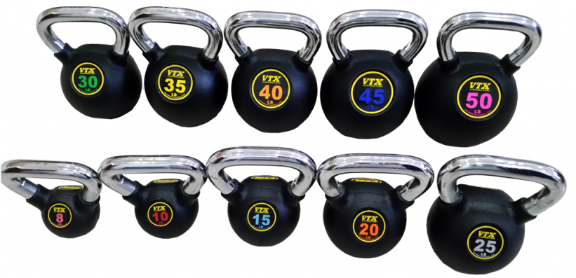 Troy Barbell Vtx Club Kettlebell 278lb Set (820x820), Png Download
