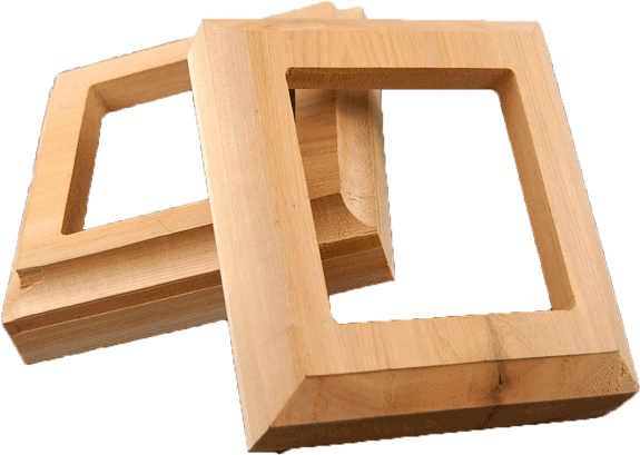 Solid Wood Post Skirts For Titan Post Connectors - Skirt (600x600), Png Download