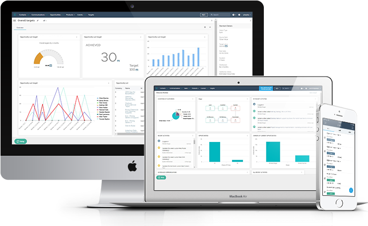 Salpo Crm Mo - Web Design (800x486), Png Download