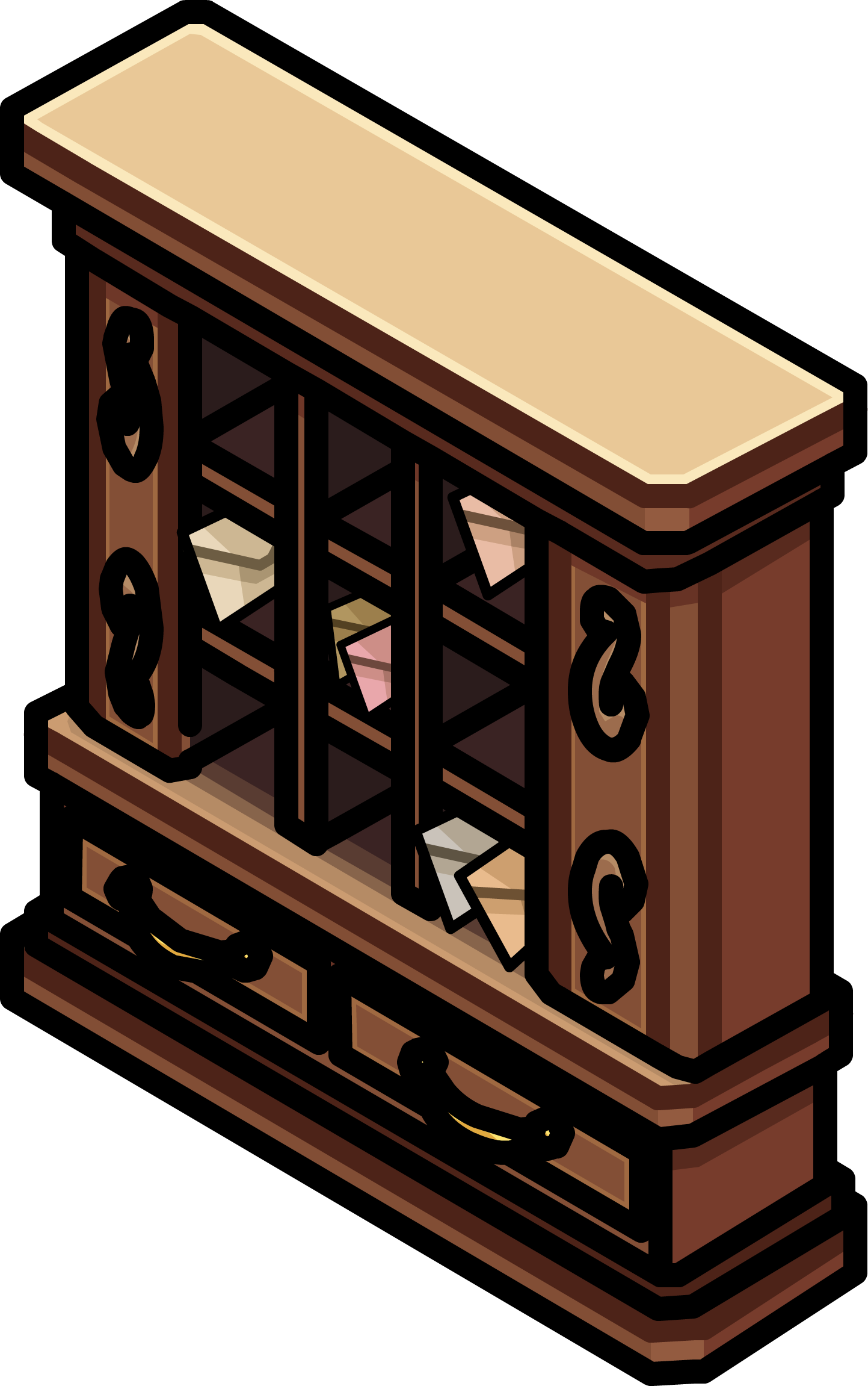 Antique Post Box Icon - Post Box (481x767), Png Download