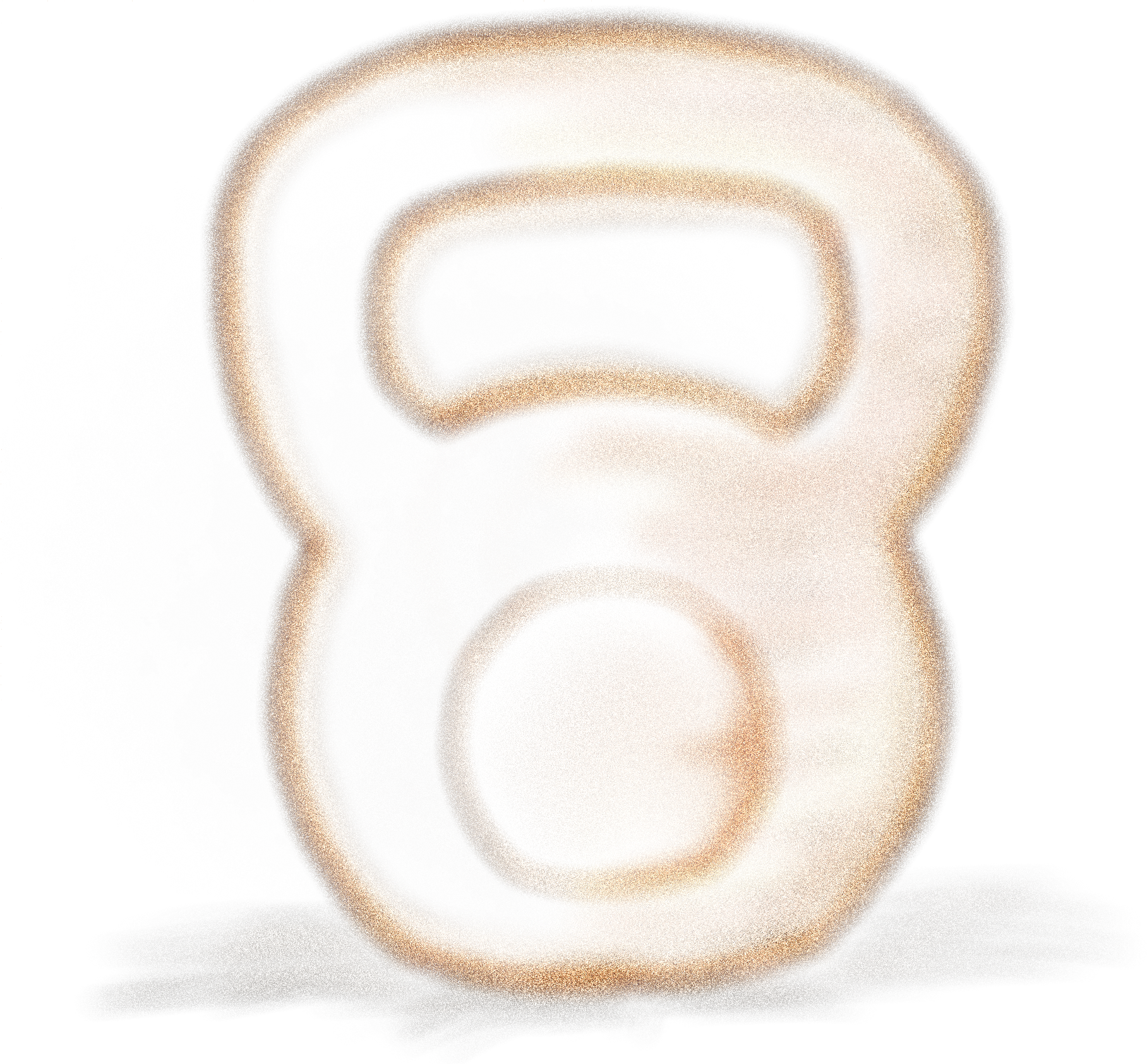 Kettlebell - Number (1822x1684), Png Download