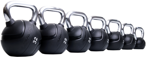 Rubber Kettlebells - Kettlebell (500x500), Png Download