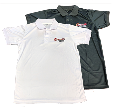 Coastal Florida Polo W/ Red/orange Logo - Florida (400x400), Png Download