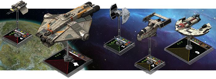 Only Seen The Movies, You Probably Don't Recognize - X Wing Miniatures New (700x256), Png Download