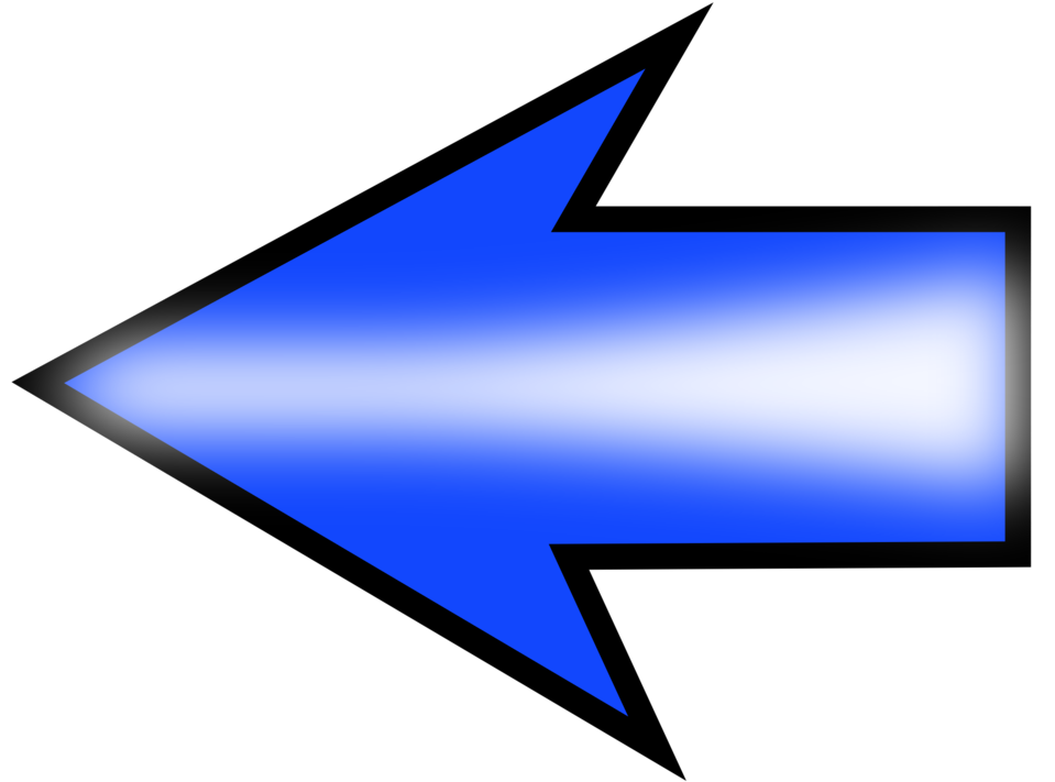 Computer Icons Arrow Download Symbol - Left Arrow No Background (946x750), Png Download