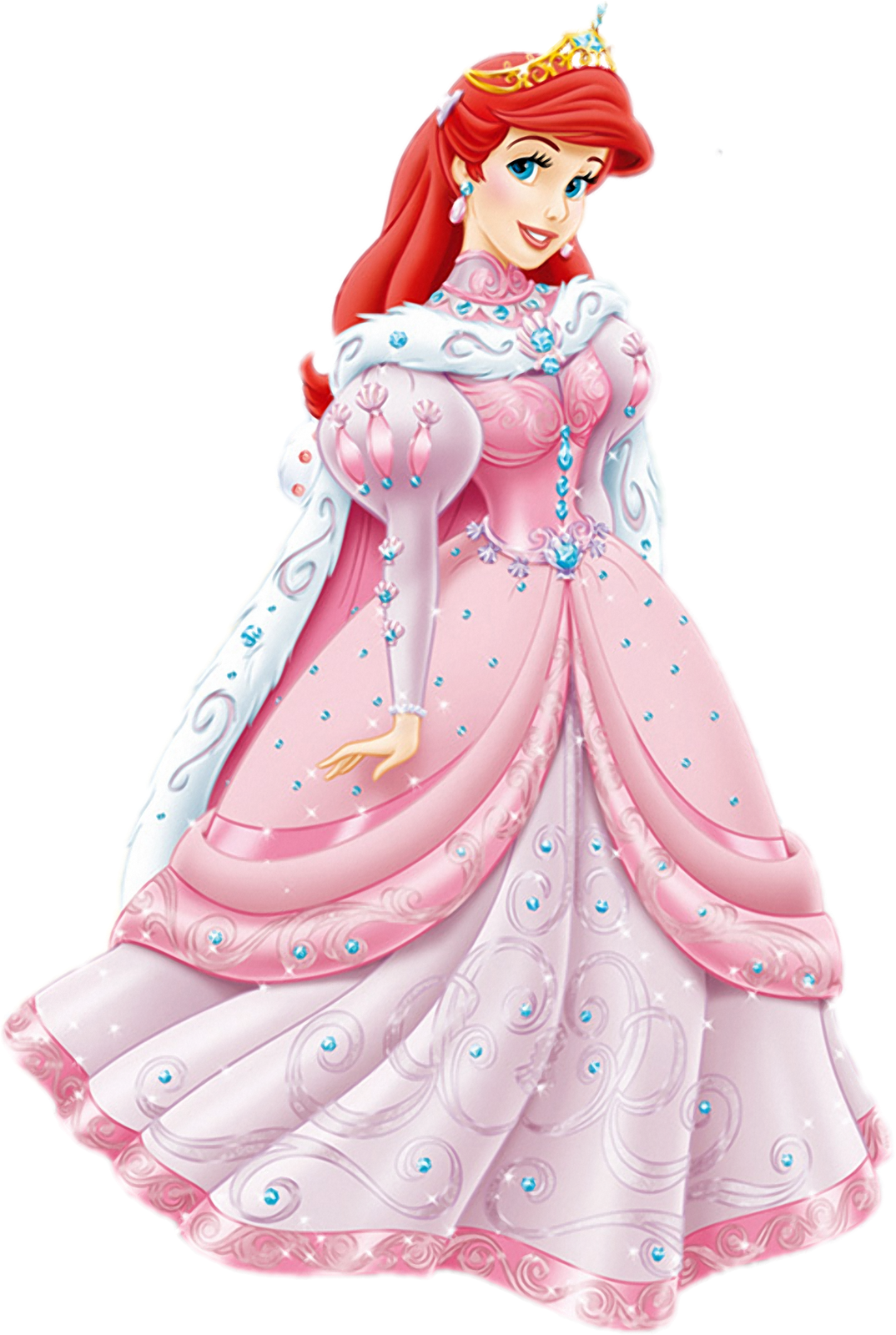 Princesas De Disney Ariel - Princesas Disney Ariel (1074x1600), Png Download