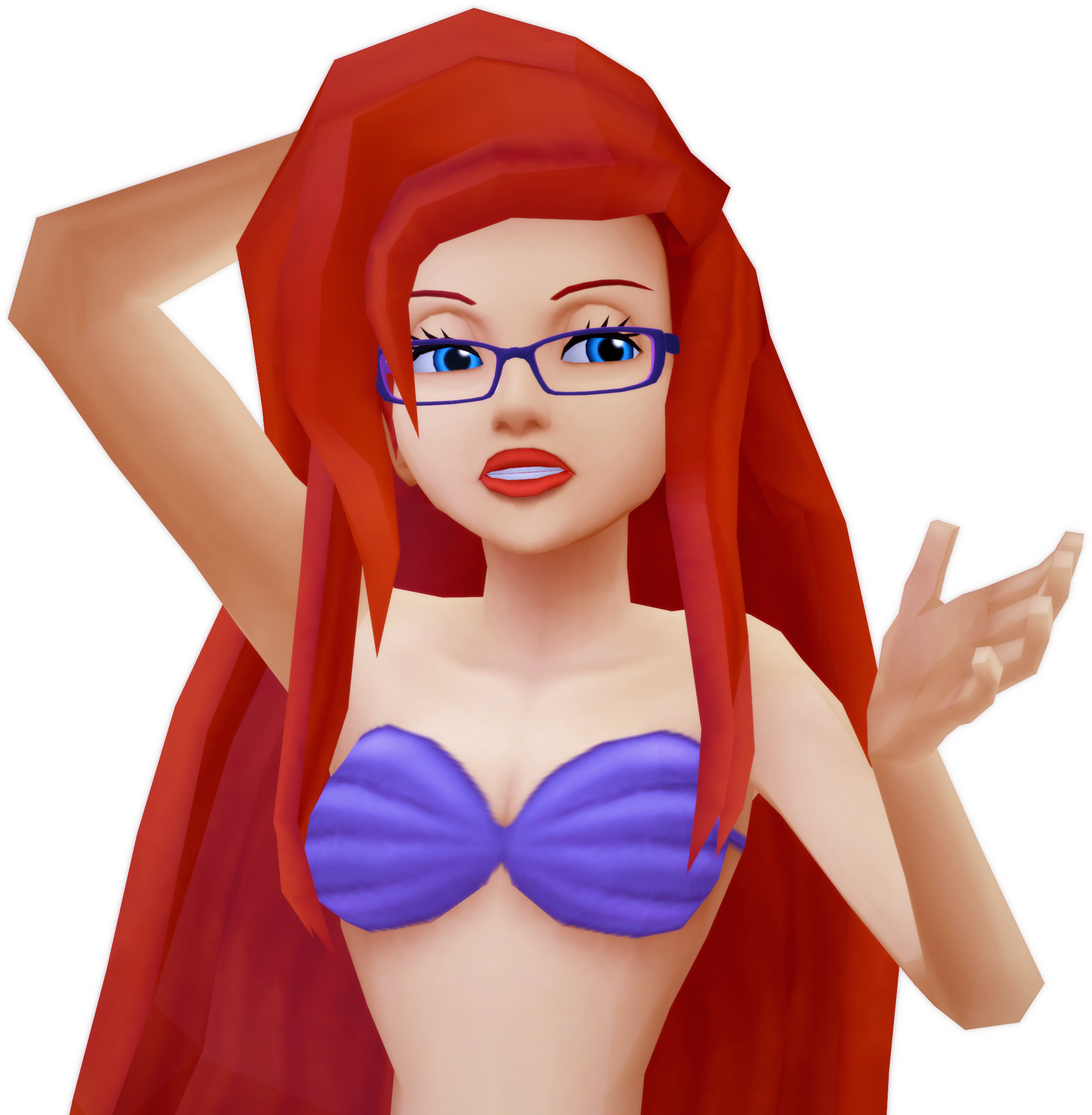Ariel Tinker Bell The Little Mermaid Hipster Drawing (2112x2156), Png Download