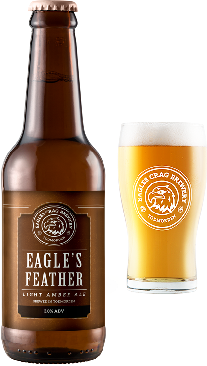 Eagles Feather Abv - West City Brewing American Brown Ale X 24 (819x780), Png Download