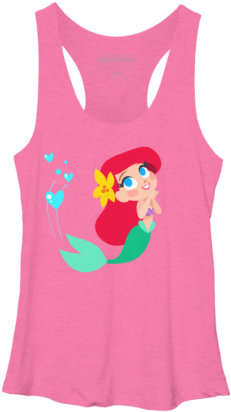 Ariel In Love - Don T Do Mornings Tank Sleeping Beauty (480x480), Png Download