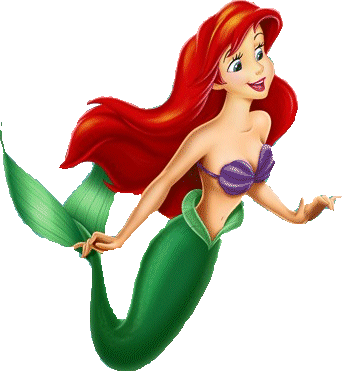 Ariel - Ariel The Little Mermaid (342x371), Png Download