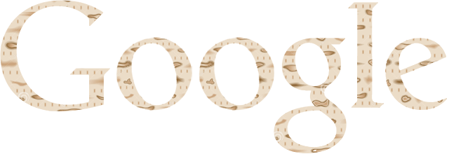 Google Passover Matzah Doodle - Google Passover Doodle (640x220), Png Download