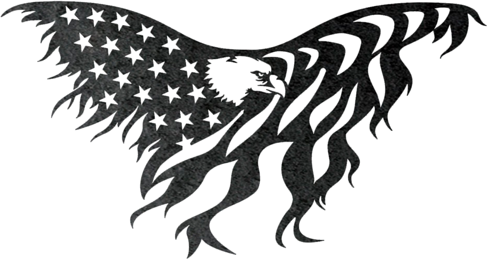 Eagle Flag - Autocad Dxf (1024x1024), Png Download