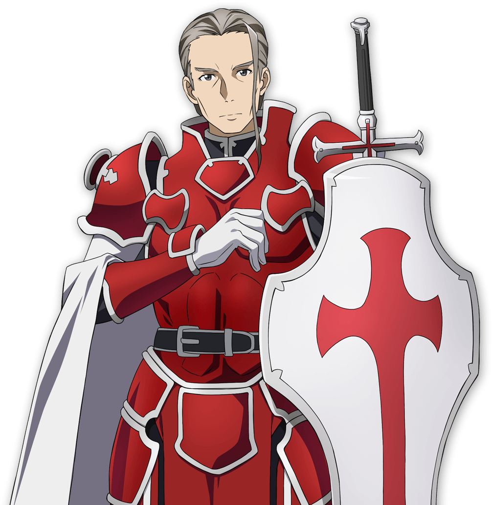 Heathcliff Sao, Sword Art Online, Knight, Warriors, - Heathcliff Sword Art Online Png (1376x1241), Png Download