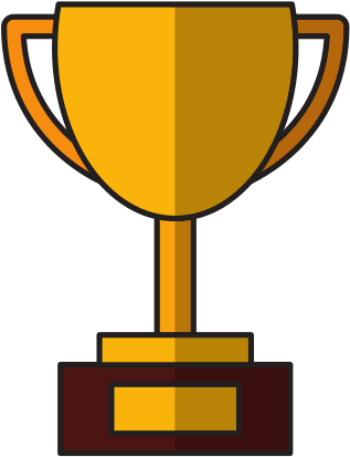 Trophy Award Icon - Trophy (550x550), Png Download