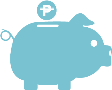 Savings Png Photos - Piggy Bank Peso Icon (417x417), Png Download