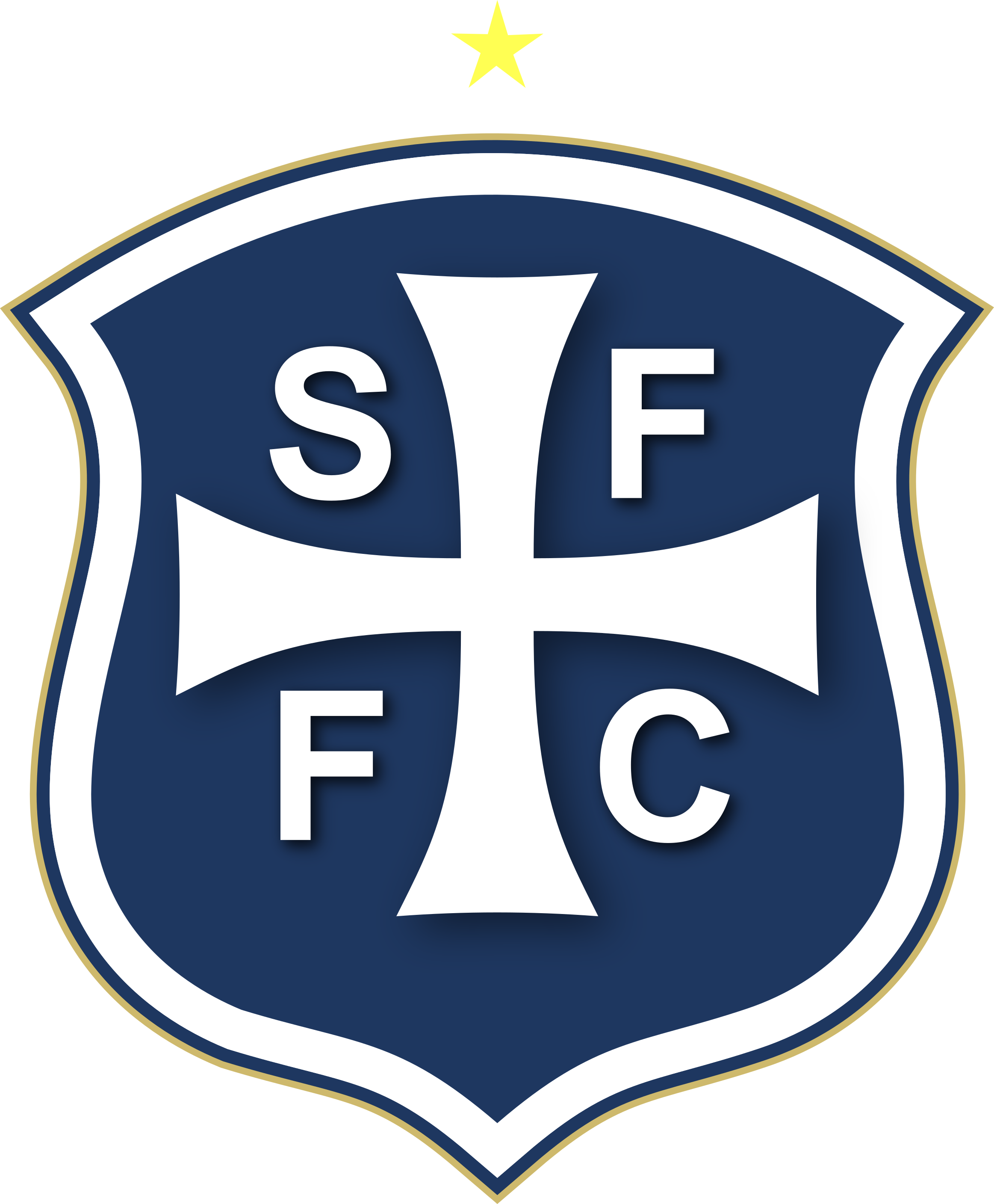 Escudo Do São Francisco Futebol Clube - São Francisco Fc (2325x2815), Png Download