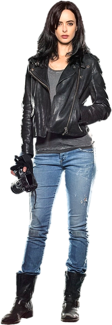 Jessica Jones - Jessica Jones No Background (578x1154), Png Download
