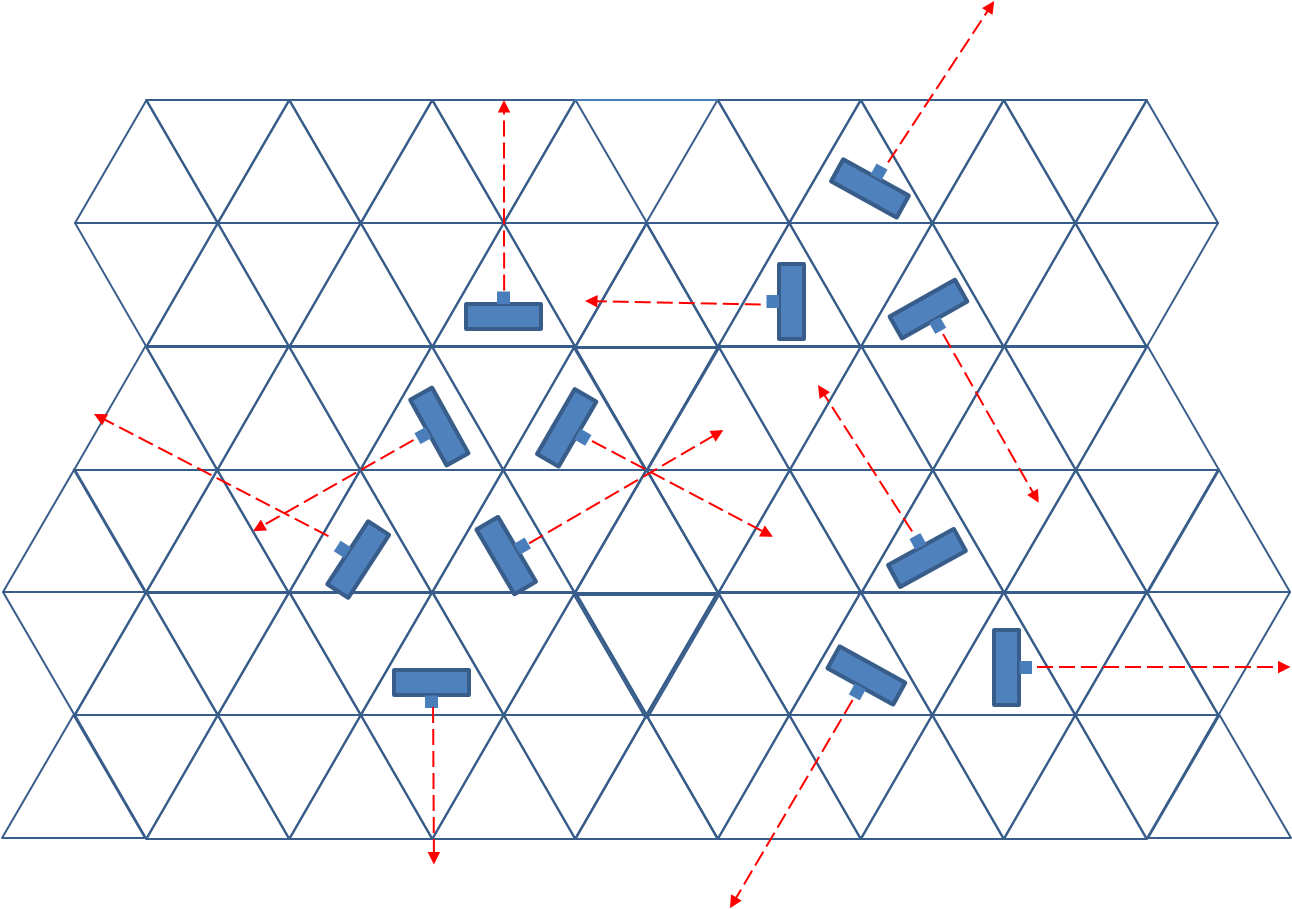 This Is Not Unlike A Square Grid Where You Have 8 Natural - Diagram (1303x933), Png Download
